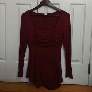 Venus Medium burgandy tunic